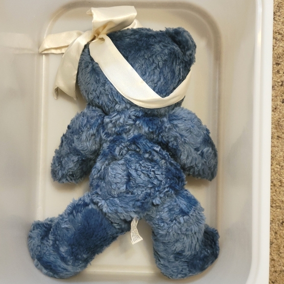 Vtg Cherished Teddies Blue Bear 1998 - New with Tags - Picture 2 of 5